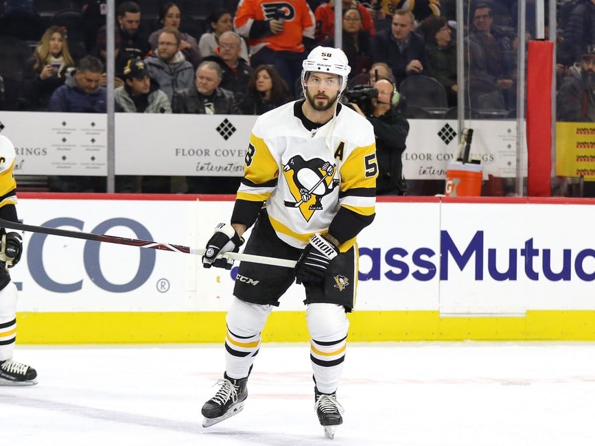 Penguins defensemen Mike Matheson and Kris Letang find chemistry