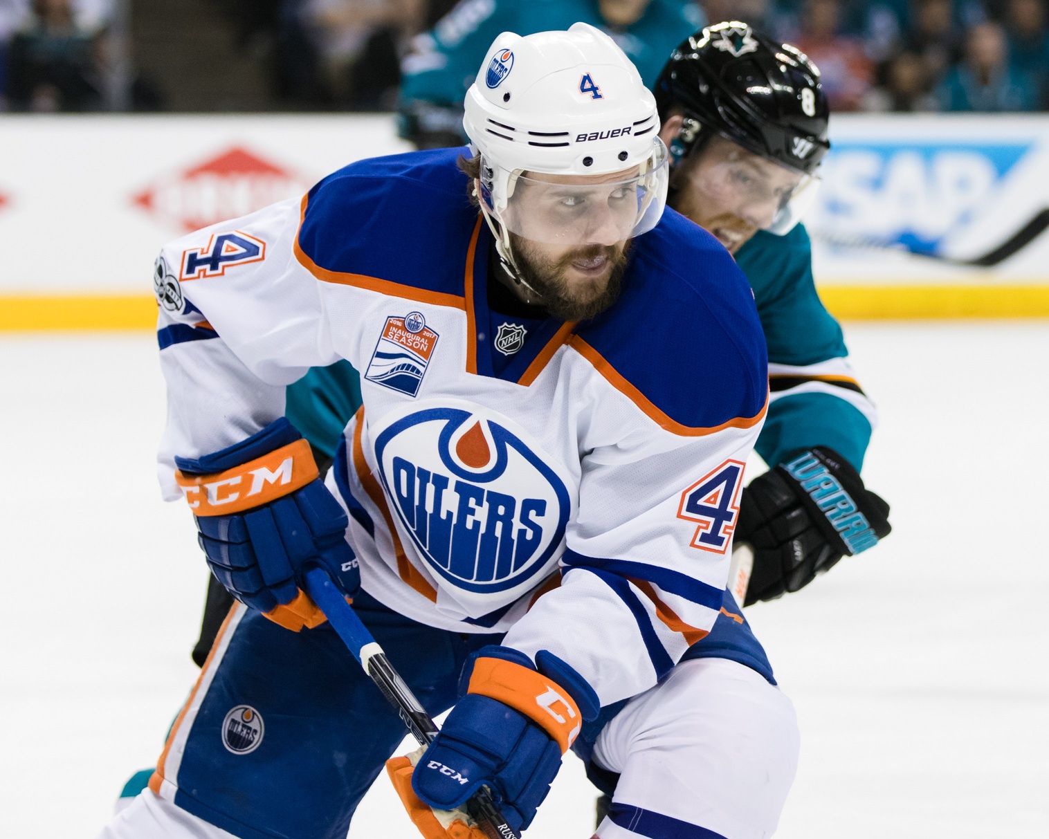 Oilers sign former Flames defenceman Kris Russell