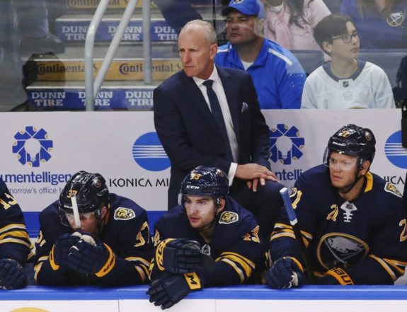 Buffalo Sabres head coach Ralph Krueger