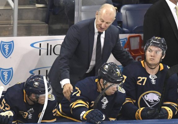 Buffalo Sabres head coach Ralph Krueger