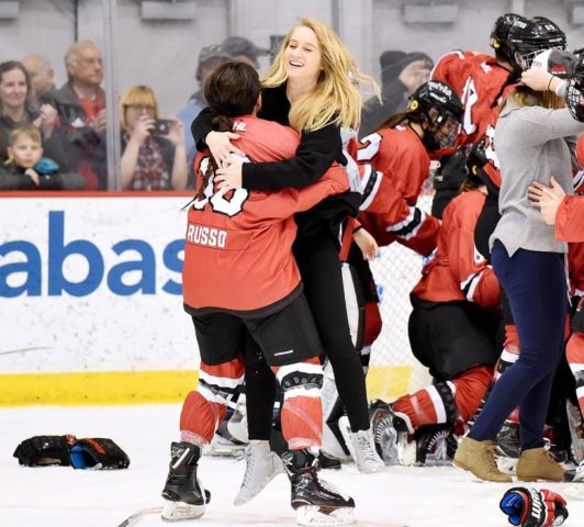 Lauren Wash, Rebecca Russo Metropolitan Riveters