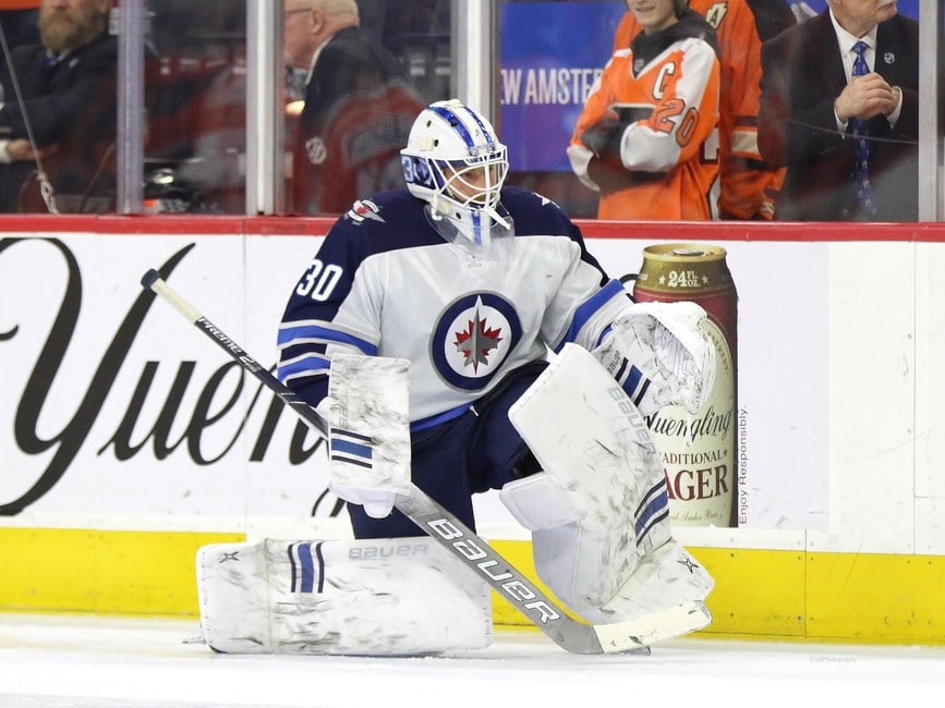 Laurent Brossoit makes 29 saves, Jets beat Canucks 2-0 - WTOP News