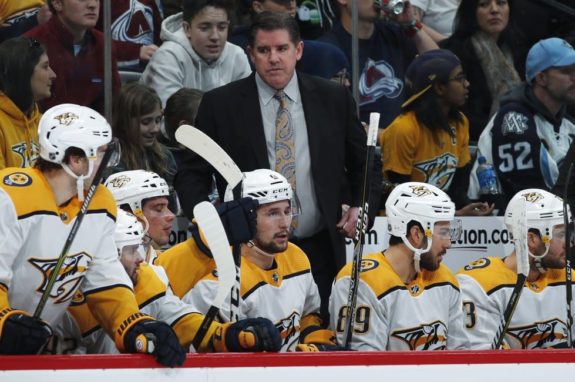 Nashville Predators Peter Laviolette