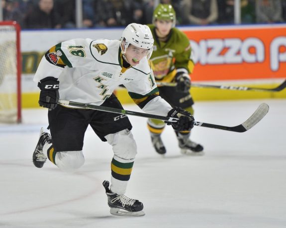 Liam Foudy, London Knights