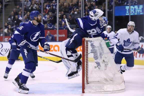 Tampa Bay Lightning Braydon Coburn Andrei Vasilevskiy