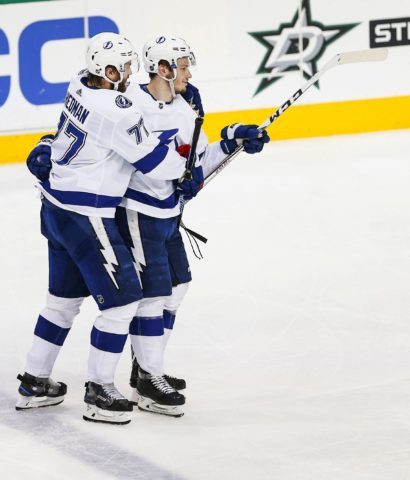 Tampa Bay Lightning Mikhail Sergachev Victor Hedman