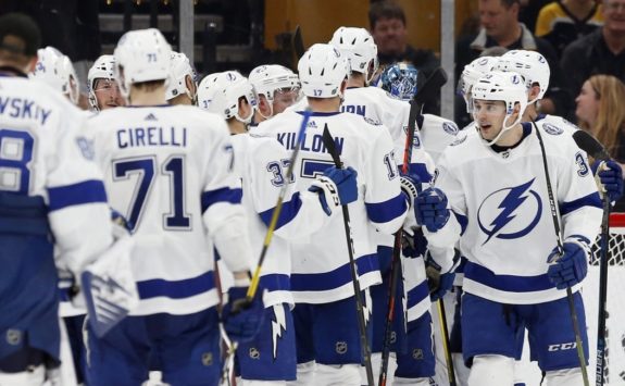 Tampa Bay Lightning celebrate