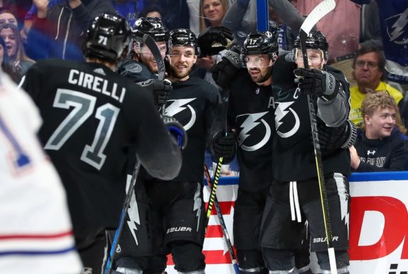 Tampa Bay Lightning celebrate