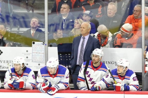 Lindy Ruff New York Rangers