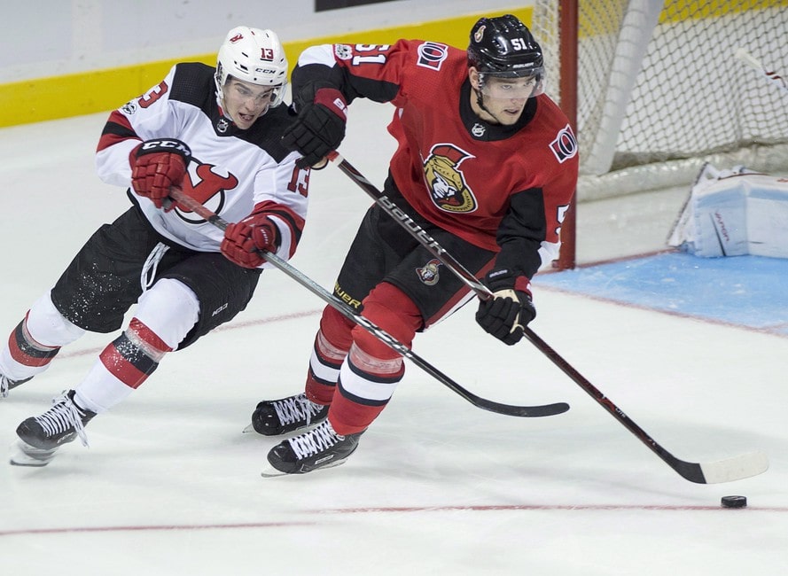 Senators' Logan Brown Enters Rookie Camp with Something to Prove