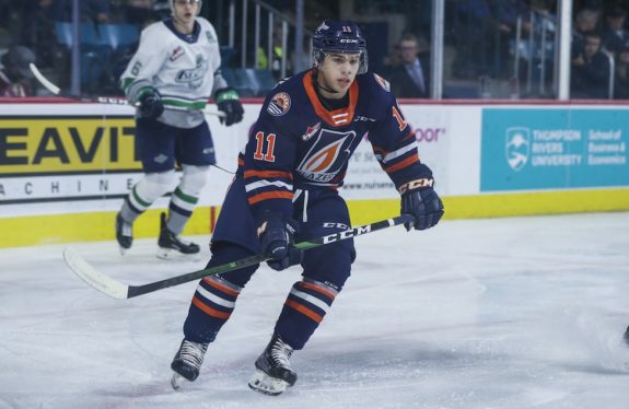 Logan Stankoven Kamloops Blazers