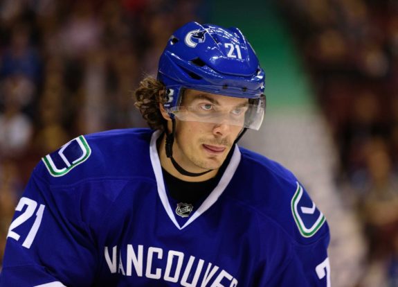 Louie Eriksson - Vancouver Canucks