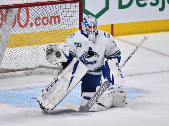 Louis Domingue Vancouver Canucks