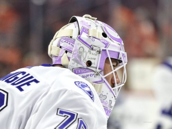 Louis Domingue Tampa Bay Lightning