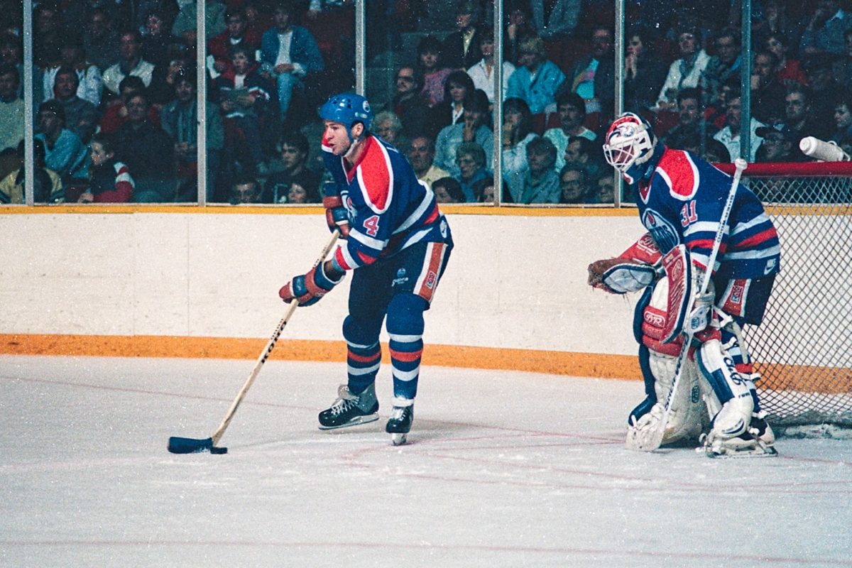 Kevin Lowe Grant Fuhr Edmonton Oilers