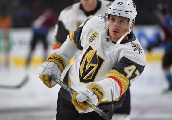 Golden Knights defenseman Luca Sbisa