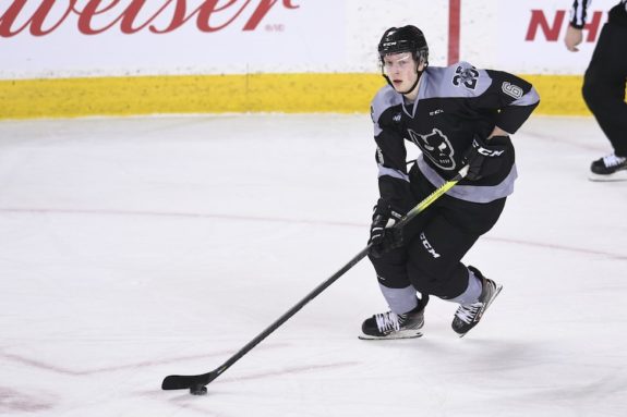 Luke Prokop of the Calgary Hitmen