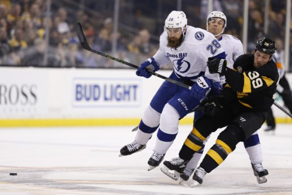 Boston Bruins left wing Matt Beleskey