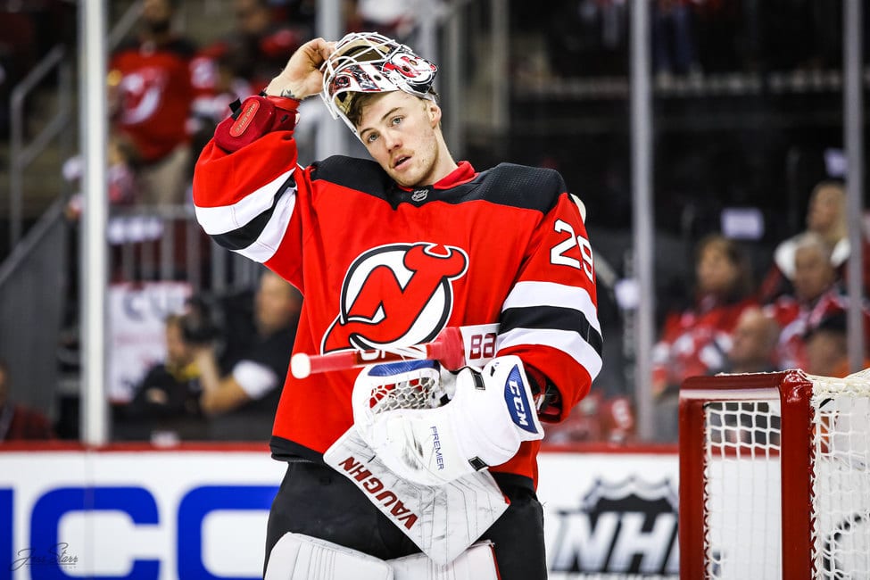 New jersey best sale devils starting goalie