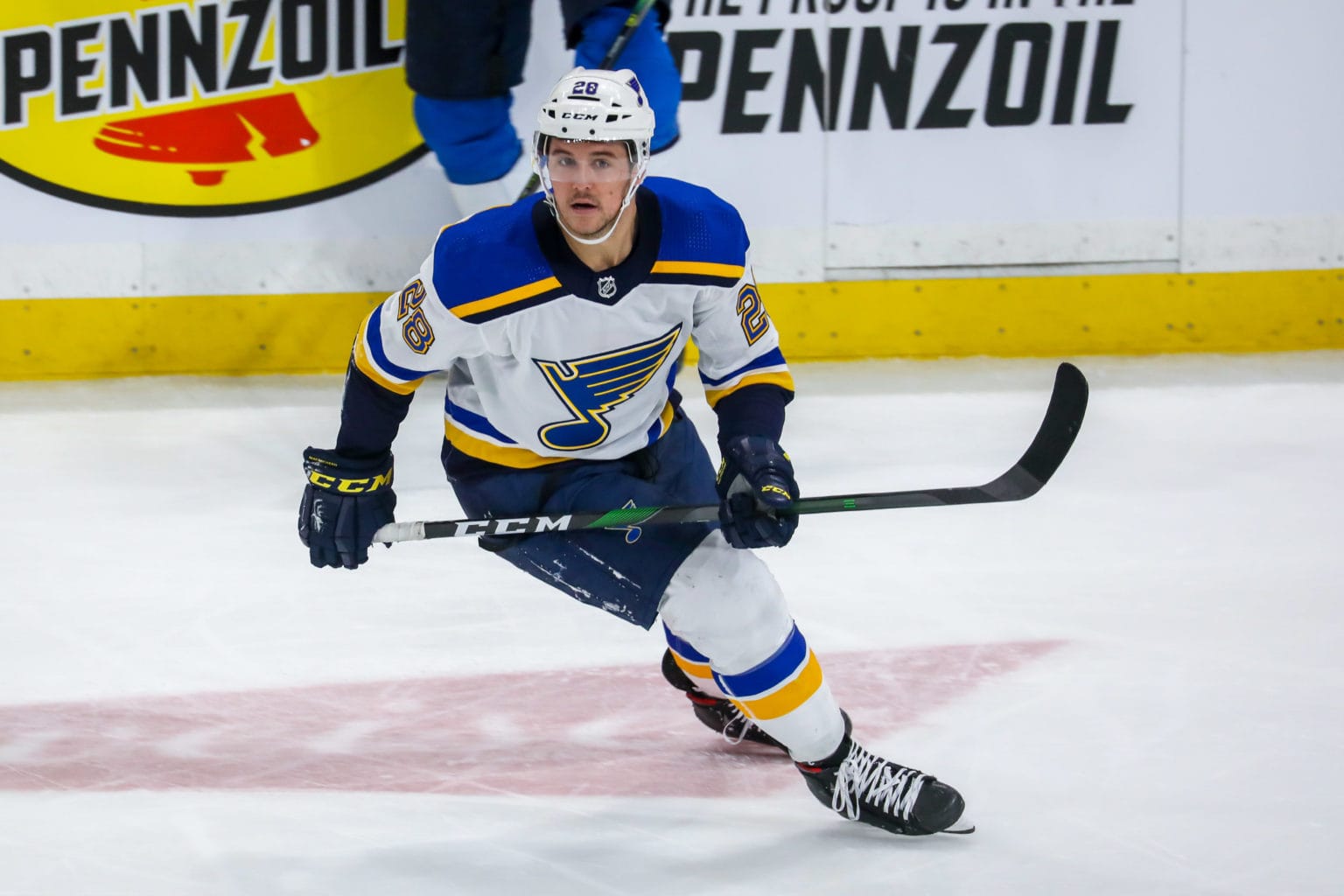 Blues 2021-22 Report Cards: MacKenzie MacEachern - The Hockey Writers ...