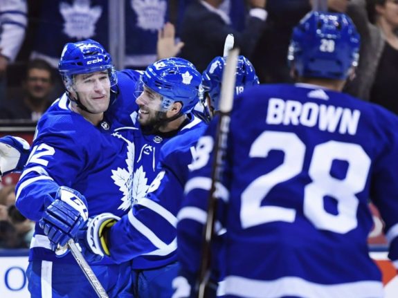 Toronto Maple Leafs Patrick Marleau and team 