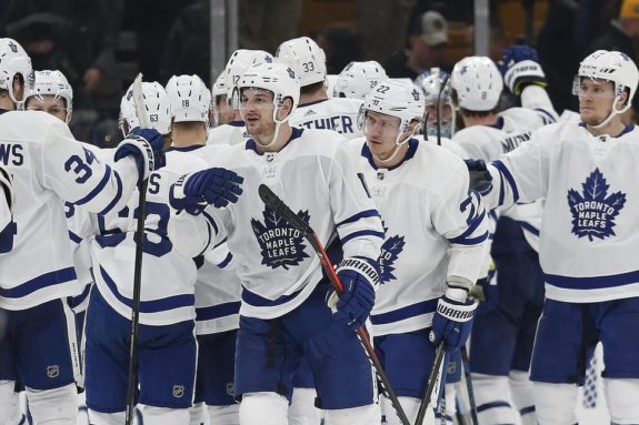 Toronto Maple Leafs celebrate