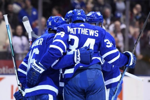 Toronto Maple Leafs celebrate