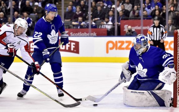 Toronto Maple Leafs Frederik Andersen Nikita Zaitsev Washington Capitals Nicklas Backstrom