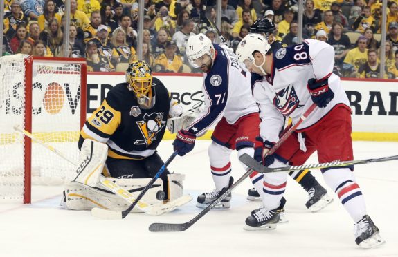 Goaltender Marc-Andre Fleury could be selected by the Vegas Golden Knights.