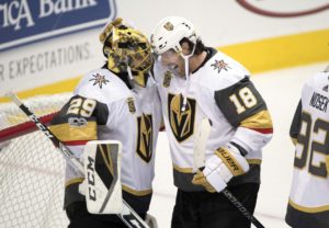 Marc-Andre Fleury James Neal Golden Knights