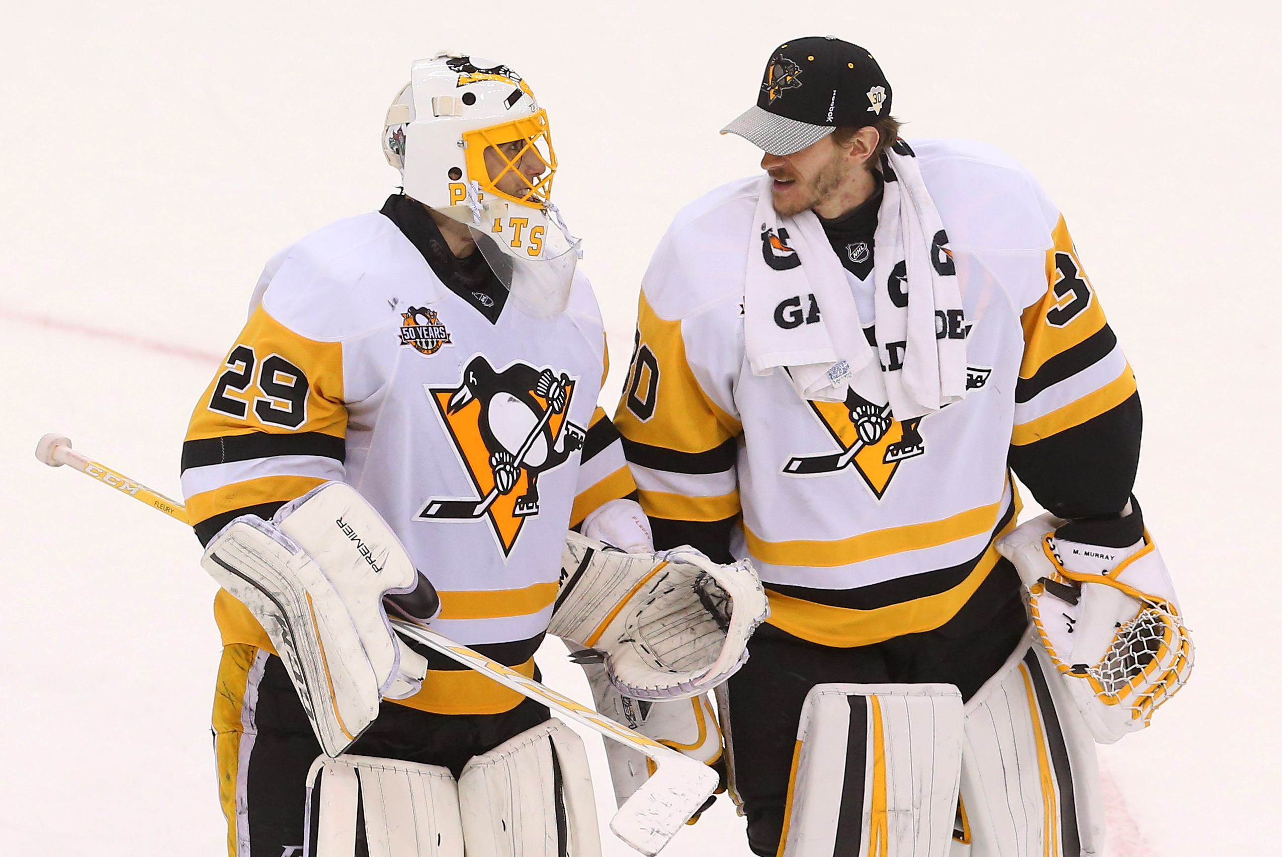 Marc-Andre Fleury, Matt Murray, Pittsburgh Penguins, NHL