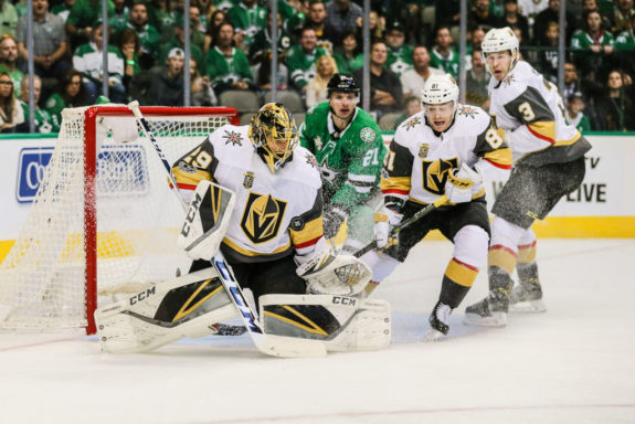 Vegas Golden Knights goalie Marc-Andre Fleury