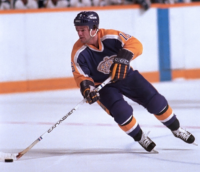 Los Angeles Kings Wayne Gretzky '47 Vintage NHL Alumni T-Shirt