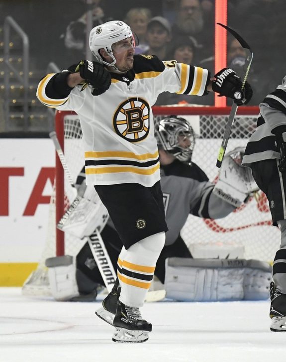 Boston Bruins' Marchand Thriving Without Gimmicks