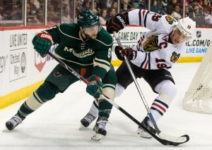 The Minnesota Wild take on their playoff foe, the Chicago Blackhawks, in this year's Stadium Series game. (Brace Hemmelgarn-USA TODAY Sports)