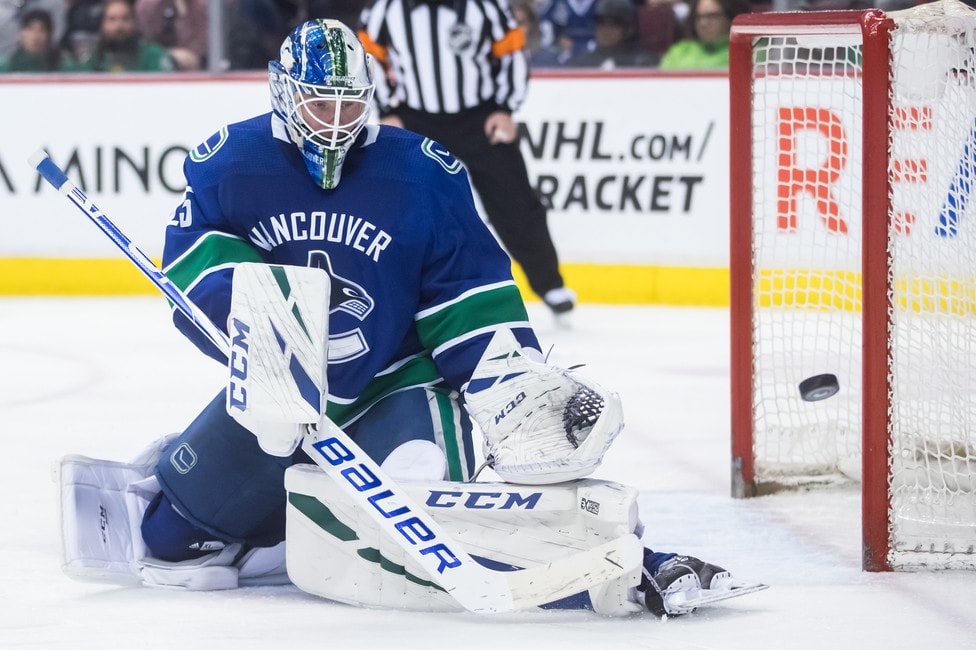 Vancouver Canucks Jacob Markstrom