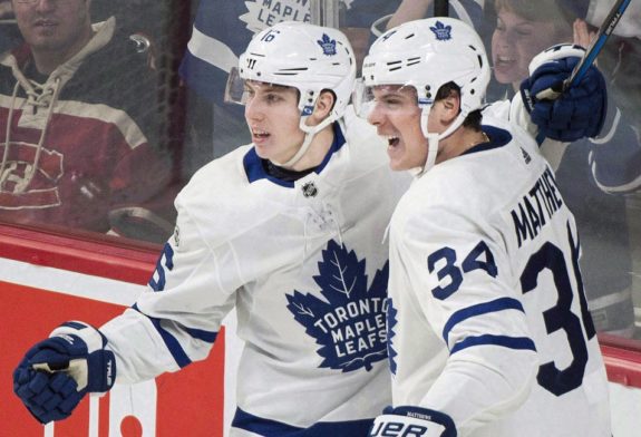 Mitch Marner, Auston Matthews,