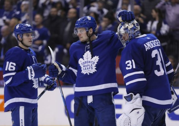 Mitch Marner and Auston Matthews - Toronto Maple Leafs