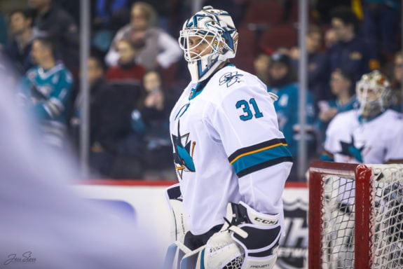 Martin Jones San Jose Sharks