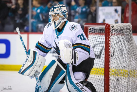 Martin Jones San Jose Sharks