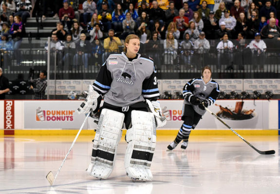 Amanda Makela of the Buffalo Beauts (Photo Credit: Troy Parla)