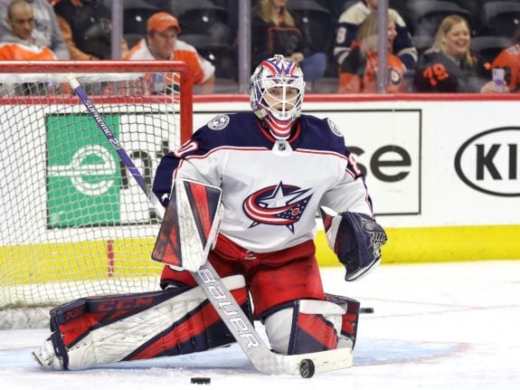 Matiss Kivlenieks Columbus Blue Jackets