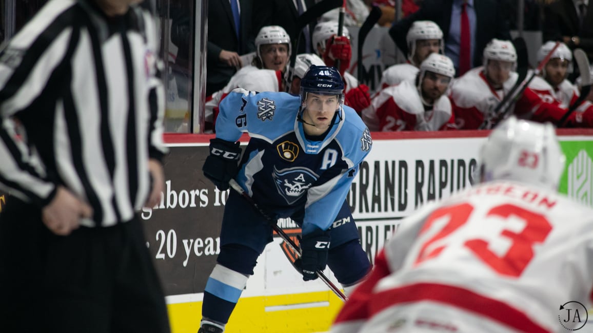 Tyler Sikura - Toledo Walleye - 2016 CCM/ECHL Hockey Heritage Week