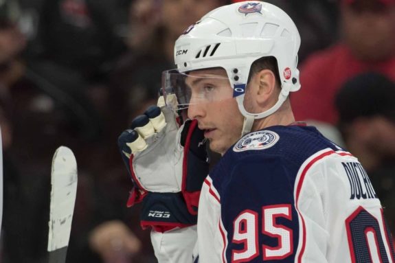 Blue Jackets center Matt Duchene