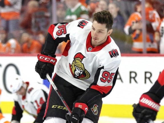 Matt Duchene of the Ottawa Senators