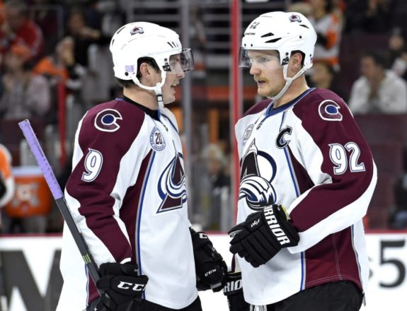 Matt Duchene Gabriel Landeskog Colorado Avalanche