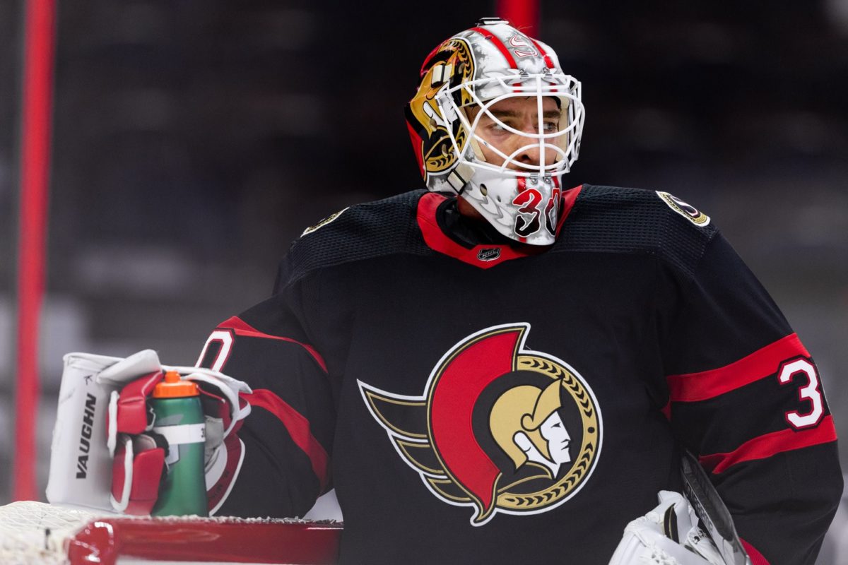 Matt Murray Ottawa Senators-Ottawa Senators' Top 3 Players Through Midway Point of 2021-21