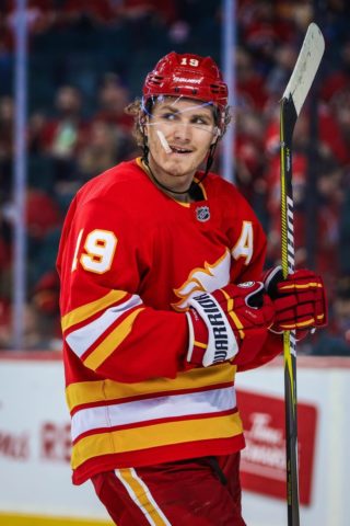 Flames left wing Matthew Tkachuk