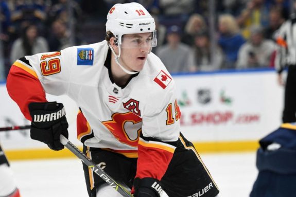 Matthew Tkachuk Calgary Flames 2016 Draft Brad Treliving GM First Round Pick History Dube Parson Fox