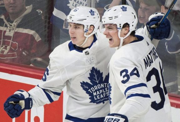 Mitchell Marner, Auston Matthews,